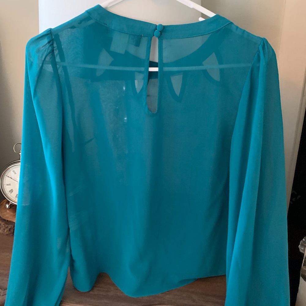 Teal Blouse - image 2